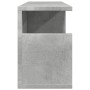 Engineered wood wall-mounted furniture in gray concrete, 60x20x30 cm by , Shelves and shelves - Ref: Foro24-854826, Price: 26...