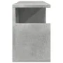 Wandregal aus grauem Beton-Engineered-Holz 60x20x30 cm von , Regale und Regale - Ref: Foro24-854826, Preis: 26,23 €, Rabatt: %