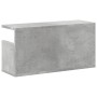 Engineered wood wall-mounted furniture in gray concrete, 60x20x30 cm by , Shelves and shelves - Ref: Foro24-854826, Price: 26...