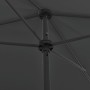 Anthracite gray beach umbrella 200x125 cm by vidaXL, Umbrellas - Ref: Foro24-314729, Price: 41,10 €, Discount: %