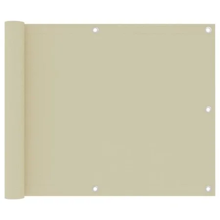 Balcony awning in cream Oxford fabric 75x300 cm by vidaXL, Umbrellas - Ref: Foro24-134948, Price: 18,08 €, Discount: %
