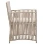 Gartensofas mit Kissen, 2 Stück, aus synthetischem Rattan in Beige. von , Gartenstühle - Ref: Foro24-363408, Preis: 148,79 €,...