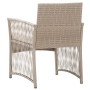 Sillones de jardín con cojines 2 unidades ratán sintético beige by , Garden chairs - Ref: Foro24-363408, Price: 151,17 €, Dis...