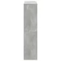 Separador de ambientes madera gris hormigón 100x33x135 cm de , Librerías y estanterías - Ref: Foro24-3309558, Precio: 91,23 €...
