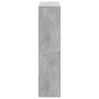 Separador de ambientes madera gris hormigón 100x33x135 cm by , Bookcases and shelves - Ref: Foro24-3309558, Price: 92,32 €, D...