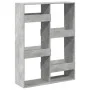 Separador de ambientes madera gris hormigón 100x33x135 cm de , Librerías y estanterías - Ref: Foro24-3309558, Precio: 91,23 €...
