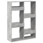 Separador de ambientes madera gris hormigón 100x33x135 cm by , Bookcases and shelves - Ref: Foro24-3309558, Price: 92,32 €, D...
