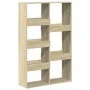 Separador de ambientes madera roble Sonoma 100x33x155,5 cm de , Librerías y estanterías - Ref: Foro24-3309566, Precio: 106,20...