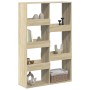 Separador de ambientes madera roble Sonoma 100x33x155,5 cm de , Librerías y estanterías - Ref: Foro24-3309566, Precio: 107,45...
