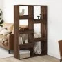 Separador de ambientes madera marrón roble 100x33x155,5 cm de , Librerías y estanterías - Ref: Foro24-3309570, Precio: 109,05...