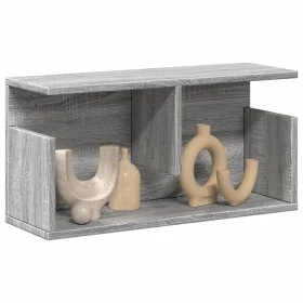 Wandregal aus grauem Sonoma-Ingenieurholz 60x20x30 cm von , Regale und Regale - Ref: Foro24-854828, Preis: 27,59 €, Rabatt: %