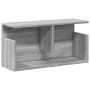 Mueble de pared madera de ingeniería gris Sonoma 60x20x30 cm by , Shelves and shelves - Ref: Foro24-854828, Price: 27,98 €, D...