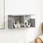Mueble de pared madera de ingeniería gris Sonoma 60x20x30 cm de , Estantes y estanterías - Ref: Foro24-854828, Precio: 27,59 ...