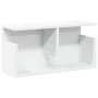 Mueble de pared madera de ingeniería blanco 60x20x30 cm by , Shelves and shelves - Ref: Foro24-854823, Price: 31,16 €, Discou...
