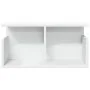Mueble de pared madera de ingeniería blanco 60x20x30 cm by , Shelves and shelves - Ref: Foro24-854823, Price: 31,16 €, Discou...