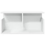 Mueble de pared madera de ingeniería blanco 60x20x30 cm by , Shelves and shelves - Ref: Foro24-854823, Price: 31,65 €, Discou...