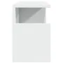 Mueble de pared madera de ingeniería blanco 60x20x30 cm by , Shelves and shelves - Ref: Foro24-854823, Price: 31,16 €, Discou...