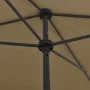 Beach umbrella taupe 200x125 cm by vidaXL, Umbrellas - Ref: Foro24-314730, Price: 45,56 €, Discount: %