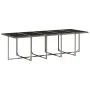 Set comedor de jardín con cojines 15 pzas ratán sintético gris de , Conjuntos de jardín - Ref: Foro24-3211772, Precio: 995,60...