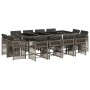 Set comedor de jardín con cojines 13 pzas ratán sintético gris de , Conjuntos de jardín - Ref: Foro24-3211760, Precio: 772,97...