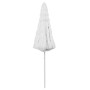 White Hawaii beach umbrella 300 cm by vidaXL, Umbrellas - Ref: Foro24-314702, Price: 85,06 €, Discount: %
