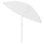 White Hawaii beach umbrella 300 cm by vidaXL, Umbrellas - Ref: Foro24-314702, Price: 85,06 €, Discount: %