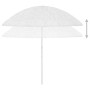 White Hawaii beach umbrella 300 cm by vidaXL, Umbrellas - Ref: Foro24-314702, Price: 85,06 €, Discount: %