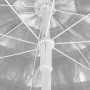 White Hawaii beach umbrella 300 cm by vidaXL, Umbrellas - Ref: Foro24-314702, Price: 77,80 €, Discount: %