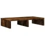 Soporte de pantalla madera ingeniería roble ahumado 50x27x10 cm by , Computer bases and risers - Ref: Foro24-854647, Price: 1...
