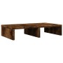 Soporte de pantalla madera ingeniería roble ahumado 50x27x10 cm by , Computer bases and risers - Ref: Foro24-854647, Price: 1...