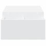 Soporte de pantalla con almacenaje madera blanco 70x27x15 cm by , Computer bases and risers - Ref: Foro24-854679, Price: 28,2...