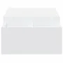 Soporte de pantalla con almacenaje madera blanco 70x27x15 cm by , Computer bases and risers - Ref: Foro24-854679, Price: 27,8...