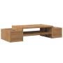 Soporte de pantalla con almacenaje roble artisian 70x27x15 cm by , Computer bases and risers - Ref: Foro24-854687, Price: 34,...