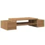 Soporte de pantalla con almacenaje roble artisian 70x27x15 cm de , Bases y elevadores para ordenadores - Ref: Foro24-854687, ...