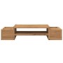 Soporte de pantalla con almacenaje roble artisian 70x27x15 cm by , Computer bases and risers - Ref: Foro24-854687, Price: 34,...
