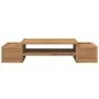 Soporte de pantalla con almacenaje roble artisian 70x27x15 cm de , Bases y elevadores para ordenadores - Ref: Foro24-854687, ...