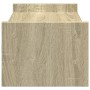 Soporte de pantalla madera ingeniería roble Sonoma 50x27x20 cm by , Computer bases and risers - Ref: Foro24-854780, Price: 23...