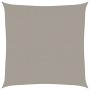Toldo de vela cuadrado HDPE gris claro 160 g/m² 4x4 m de , Sombrillas - Ref: Foro24-4001968, Precio: 31,54 €, Descuento: %