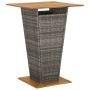 Mesa y taburetes altos jardín 5 piezas y cojines ratán PE gris von , Gartensets - Ref: Foro24-3261483, Preis: 435,52 €, Rabat...
