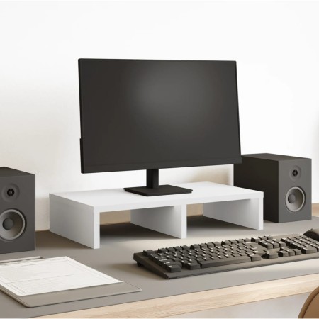 Soporte de monitor madera maciza de pino blanco 50x27x10 cm von , Computersockel und -erhöhungen - Ref: Foro24-854643, Preis:...