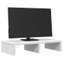 Soporte de monitor madera maciza de pino blanco 50x27x10 cm by , Computer bases and risers - Ref: Foro24-854643, Price: 19,06...