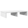 Soporte de monitor madera maciza de pino blanco 50x27x10 cm by , Computer bases and risers - Ref: Foro24-854643, Price: 19,06...