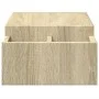 Soporte de pantalla con almacenaje roble Sonoma 70x27x15 cm by , Computer bases and risers - Ref: Foro24-854681, Price: 30,86...