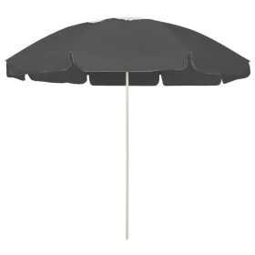Anthracite gray beach umbrella 240 cm by vidaXL, Umbrellas - Ref: Foro24-314714, Price: 28,82 €, Discount: %