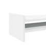 Soporte de pantalla madera ingeniería blanco 50x27x20 cm von , Computersockel und -erhöhungen - Ref: Foro24-854778, Preis: 24...