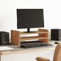 Soporte de pantalla madera ingeniería roble artisian 50x27x20cm by , Computer bases and risers - Ref: Foro24-854786, Price: 2...
