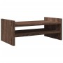 Soporte de pantalla madera ingeniería marrón roble 50x27x20 cm by , Computer bases and risers - Ref: Foro24-854784, Price: 22...