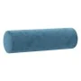 Set of sofas with 3 blue velvet cushions by , Sofas - Ref: Foro24-3202053, Price: 618,75 €, Discount: %