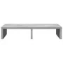 Wooden screen support, gray concrete engineering, 50x27x10 cm by , Computer bases and risers - Ref: Foro24-854646, Price: 15,...