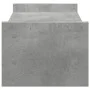 Wooden screen support, gray concrete engineering, 50x27x20 cm by , Computer bases and risers - Ref: Foro24-854781, Price: 22,...